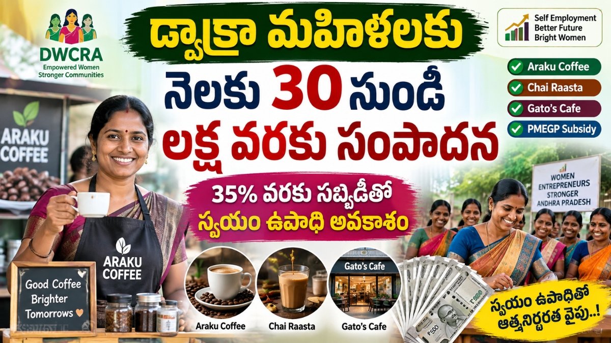 AP DWCRA Women Business PMEGP subsidy and self employment opportunities