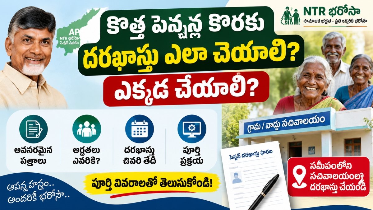 AP New Pension Application 2026 last date eligibility documents and application process